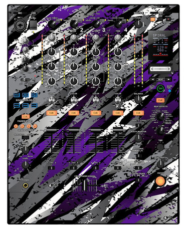Pioneer DJ DJM 900 NEXUS Skin Sparkasm Purple